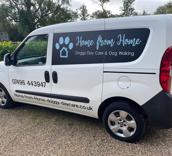 Home From Home Doggy Day Care van